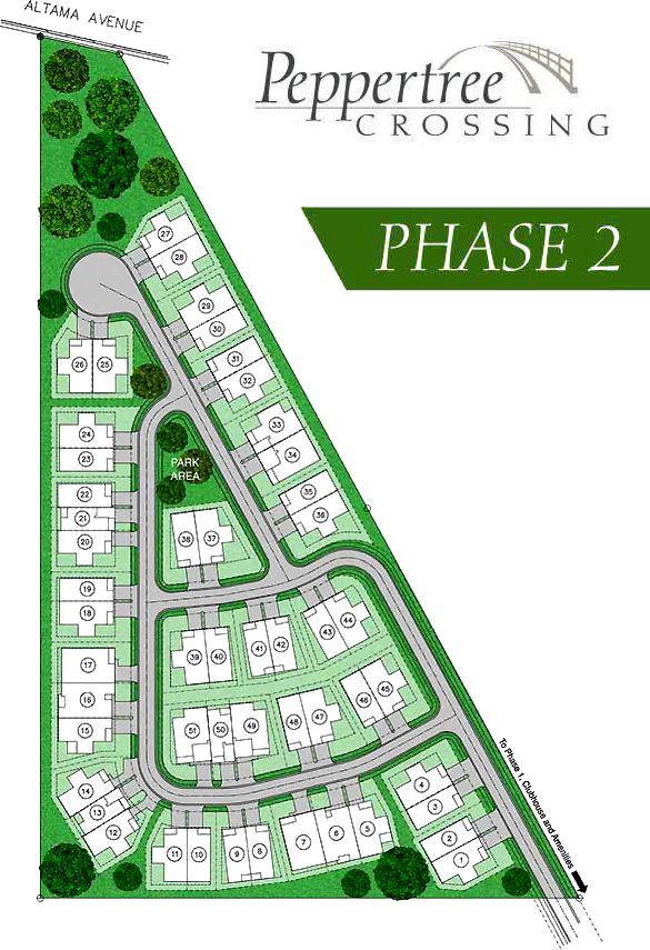 Peppertree Crossing, a gated active retirement 55+ community in Brunswick and the Golden Isles of GA, offers 51 new home sites for single-level garden homes.